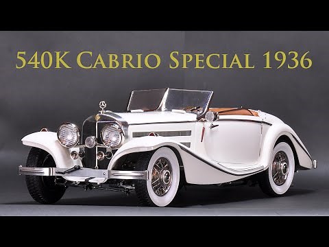 POCHER 1/8 SCALE 540K Cabrio Special 1936