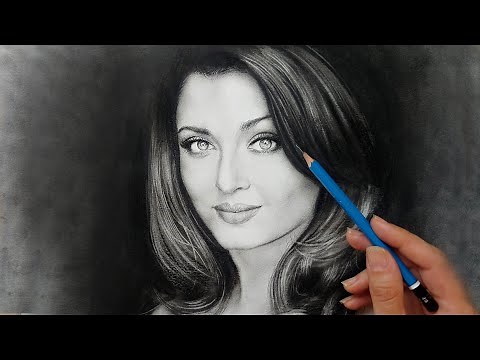 Portrait Drawing Tutorial for Beginners | How to Draw Face with Charcoal