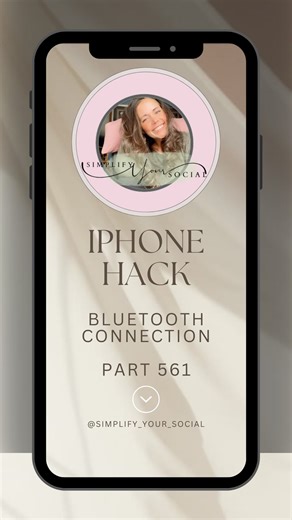 Danielle Kaye on Instagram: "Bluetooth connection swap iPhone hack🚨🚨🚨🚨 First follow @simplify_your_social for more Instagram and iPhone hacks ❤️ ✅ Want my step by step strategy on how I went from 1 to 120K followers in less than 90 days, and made thousands in passive income? DM me or comment “READY” and I’ll send it over to you! ✅ Follow @simplify_your_social for more!!! #Reelsideas #reelsstrategy #iphonehack #instagramgrowth #instagramforbusiness howtogrowyourinstagram viralreels trendingre