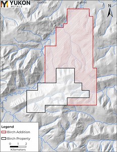 Yukon Metals Consolidates Birch Copper-Gold-Molybdenum District with Additional Staking