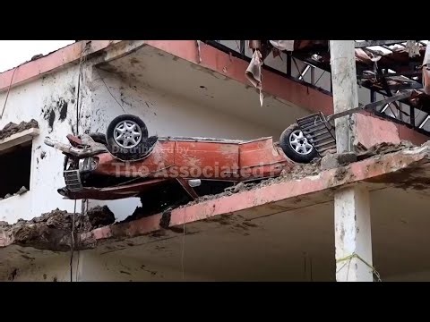 Lebanese village wakes up to destruction after 16 killed in night of Israeli airstrikes