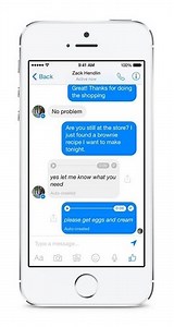 Facebook Testing Voice-to-Text Feature in Messenger