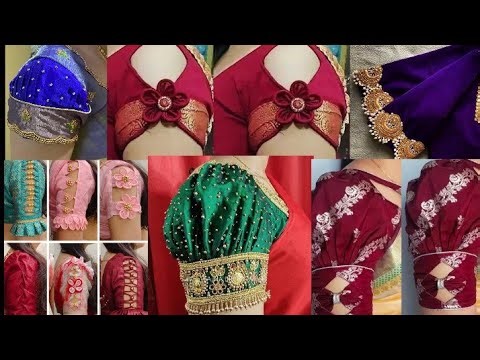 Trending Saree Blouse Sleeve Design 2025