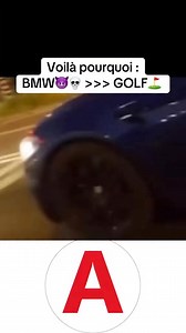 BMW VS GOLF | Bmwblackfrance Hbf