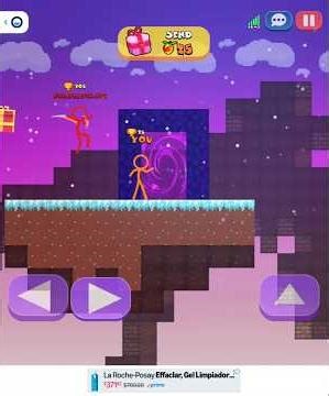 stick man parkour 3poki games #gaming #minecraftanimation #games #roblox #gameplay#stickman#parkour