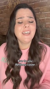 67K views · 2.4K reactions | Please excuse my cold and chest infection  couldn’t resist one song  ️ #runtoyou #whitneyhouston #cover #mandifisher #singer | Mandi Fisher | Facebook