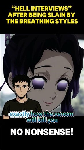 What it feels like for demons to be slain by the Insect, Stone, and Flame Breathing techniques#anime