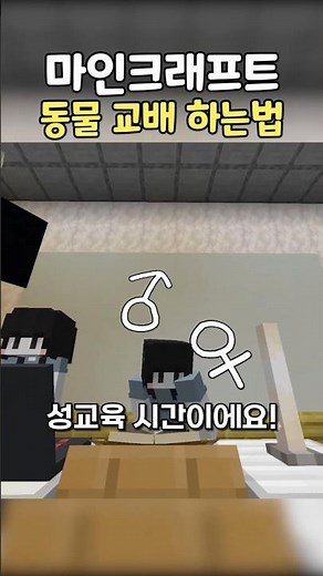 동물 교배 하는법 | 마인크래프트