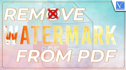 How To Remove Watermark From PDF [2025]: 6 Quick Ways