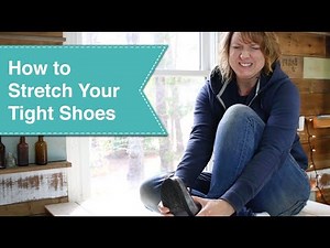 How to Stretch Too Tight Shoes