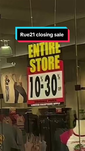 Had me thinking I was gon hit for at least something lol the sales before this sale are way better the bogos are gon and the super cheap clearance ($2.97) stuff is gone. I’ll be back in a week 30% aint enought for me lol #barginshopper #rue21 #rue21closing #theyplayed