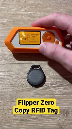 Copy RFID Tag with Flipper Zero
