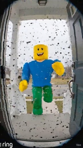 Roblox Noob Tries to RESPAWN at My House 😂🔔