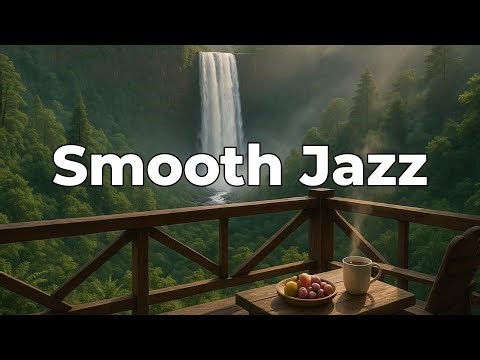 1 Hours of Smooth Jazz Instrumental – Tropical Pool and Waterfall Ambiance for Relaxation, Study