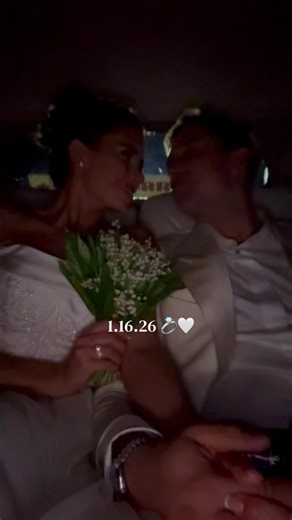 Married!!! 🤍💍 1.16.26 #wedding #weddingday