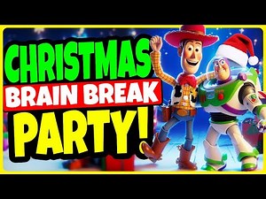 Christmas Brain Break Party 🎁 Andy's Coming Freeze Dance 🎁 Grinch Brain Break 🎁 Christmas Stomp