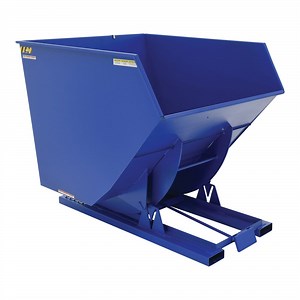Vestil 3.5 Cubic Yard Heavy-Duty Self-Dumping Steel Forklift Hopper D-350-HD - 6,000 lb. Capacity