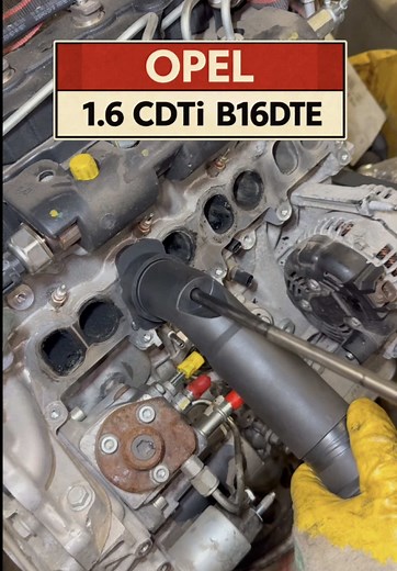 Opel 1.6 CDTI Full Timing Chain & Oil Pump Chain Repair