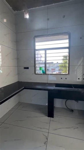 Black Granite Kitchen Countertop Design | Premium Finish 🔥