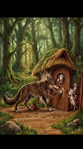 DER WOLF UND DIE SIEBEN GEISSLEIN ein Märchen der Gebrüder Grimm #märchen #Geschichten #vorlesen #storytelling #VoiceFilter