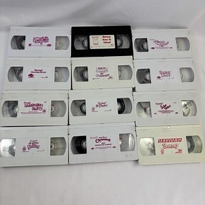 Vintage Barney VHS Video Tape Lot Of 12 Video Cassettes No Sleeves | eBay