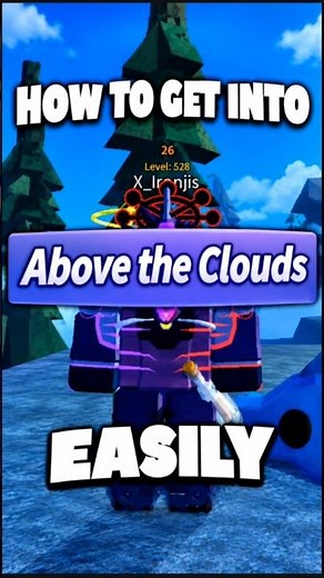 How To Get Inside Above The Clouds Easy