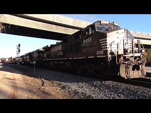 [1t] Nine NS Trains on MLK Day in Austell GA, Railfanning the Georgia Division, 01/18/2016 ©mbmars01