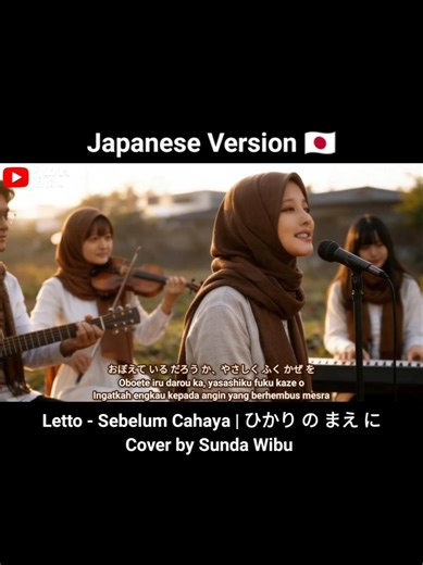 Letto - Sebelum Cahaya ( ひかり の まえ に ) Japanese Version | Cover by Sunda Wibu