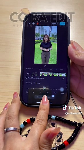 Cách chỉnh tốc độ video nhanh chậm với CapCut