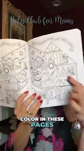 Best Christmas Advent House: Kids Devotion & Coloring #shorts