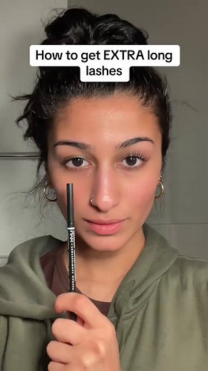 How to get EXTRA long lashes :) #byloreal #lorealparis #nyx #makeuptips #longlashestutorial #longlasheshack #longlashmascara | Makeup.com by L'Oreal