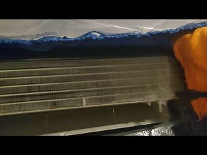 How to clean Mitsubishi Mini Split Heat Pump Indoor Unit