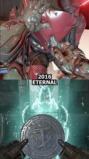 Praetor token and suit point Doom 2016 vs Eternal #doom #doometernal #doomslayer