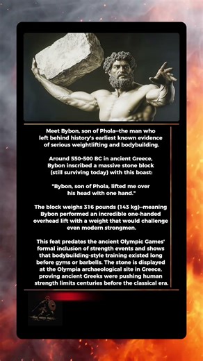 Bybon, Son of Phola: The World's Oldest Recorded Bodybuilder (6th Century BC)