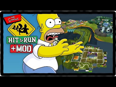One HUGE Springfield - The Simpsons: Hit & Run + MOD!