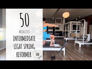 Pilates Reformer | Intermediate Light Spring Workout