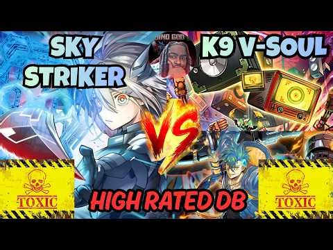 TOO TOXIC!! SKY STRIKER VS KEWL TUNE & K9 VANQUISH SOUL | MAZE OF MUERTOS HIGH RATED DB YUGIOH!