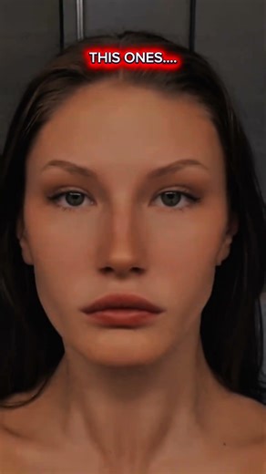 Perfectly Symmetrical Faces That Look Unreal 😳 | Face Symmetry Compilation #shorts