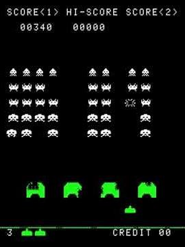 Super Invaders Emag MAME Gameplay video Snapshot -Rom name sinvemag-