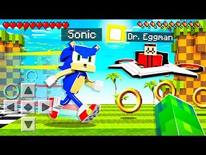 SONIC THE HEDGEHOG JOINED MY MINECRAFT WORLD! (Sonic Mod)