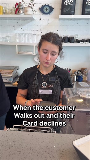 Customer Card Declines After Dining Out Experience
