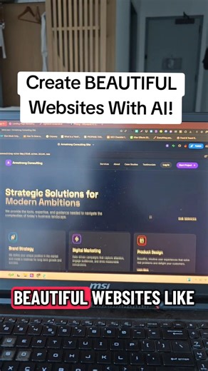 Create Websites With AI