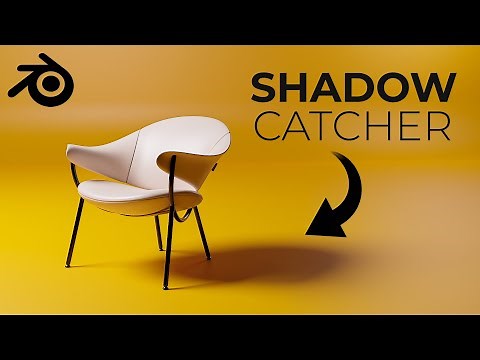 Blender Shadow Catcher - Enable Shadow Catcher in both EEVEE & Cycles
