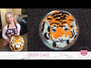 How to Make a Tiger Cake