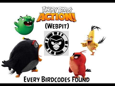 Angry Birds Action (Webpit)- All Birdcodes Found Showcase (Read Description)
