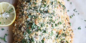 Baked Parmesan Salmon