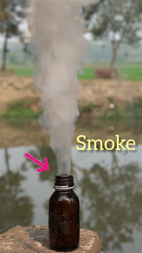 How Smoke Effects Are Created Safely for Videos | Behind The Scenes ।। #Smoke #experiment #shorts
