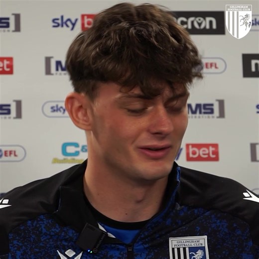 5.6K views · 105 reactions | Seb Palmer-Houlden previews Saturday's trip to the Memorial Stadium.  Full interview: https://shorturl.at/ewaoJ | Gillingham Football Club | Facebook