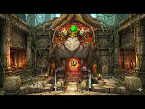 Temple run jungle endless parkour fall | #temple_run