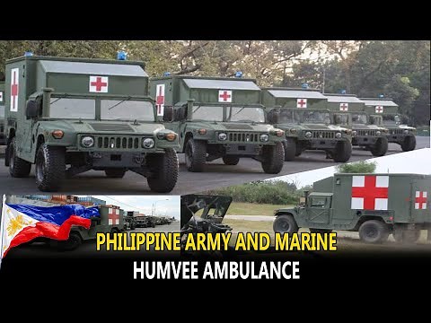 THROWBACK: PHILIPPINE ARMY AND MARINES RECEIVED HUMVEES IN AMBULANCE CONFIGURATION